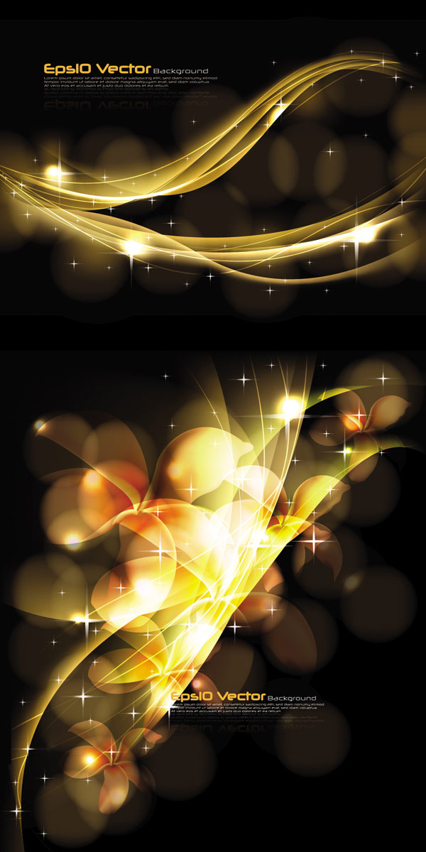Stunning dynamic background 01 vector patterns movement modern light colors background   