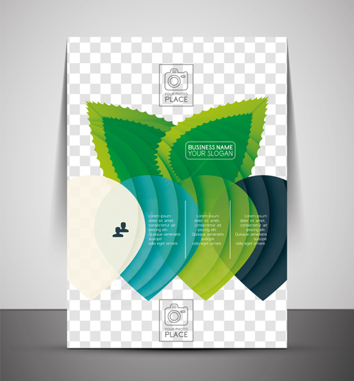 Corporate flyer cover set vector illustration 10 vector illustration flyer cover   