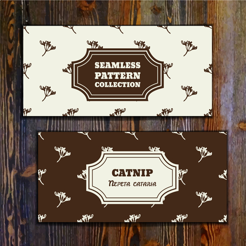 Retro wooden background with banner vector 03 wooden Retro font banner background   