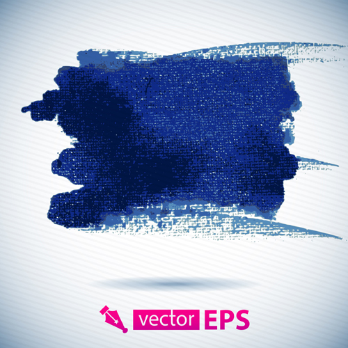 Vector blue watercolor stains background 02 watercolor stains blue background   