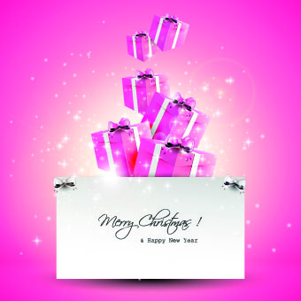2014 christmas cute gift cards vector gift cards gift card christmas 2014   