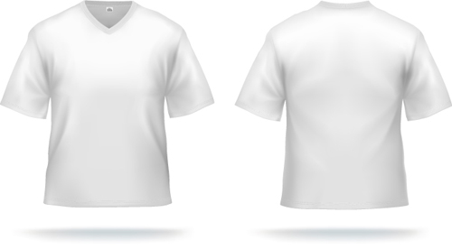 White T 105626 white template t-shirts   