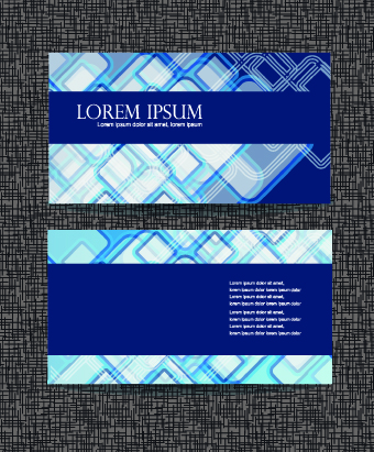 Blue Style Business cards design vector 03 style business cards business card business blue   