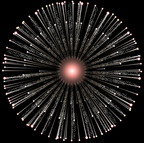 Set of holiday Fireworks design vector material 25 material holiday Fireworks   