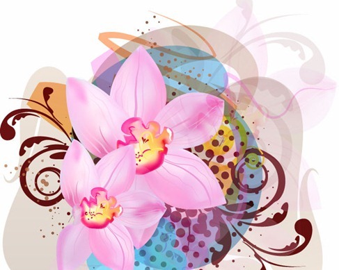 free Vector Abstract Flower flower abstract   