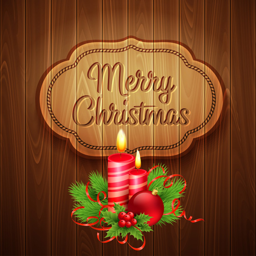 2016 Christmas wooden background vectors 14 wooden christmas background 2016   