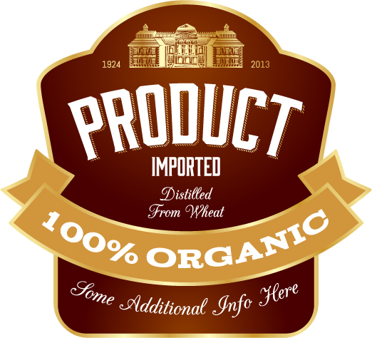 Wine label vintage design vector material set 39 wine vintage label   