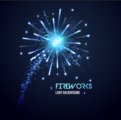 Holiday multicolor firework background vector 05 multicolor holiday firework background   