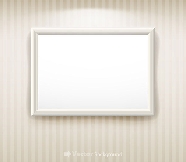 Blank frame 1 vector material picture frame photo frame Exhibition display blank   