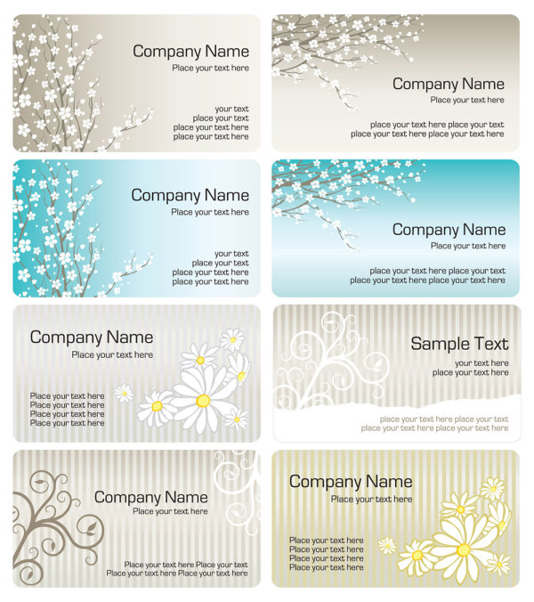 Bright pattern business card templates 01 pattern fine card template business cards   
