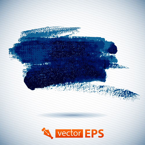 Vector blue watercolor stains background 03 watercolor stains blue background   