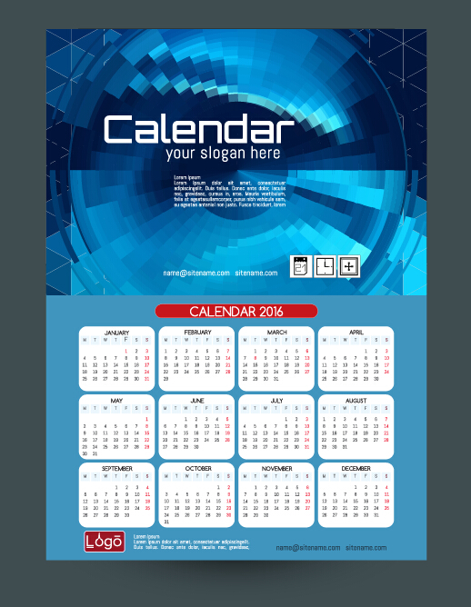 Technology background with 2016 calendar vector 05 technology calendar background 2016 Technology background with 2016 calendar vector 05 technology calendar background 2016