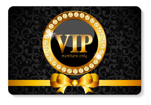luxurious VIP members cards design vectors 10 vip member luxurious cards   