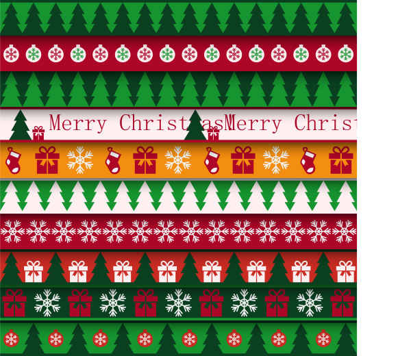 Christmas tree with ornament seamless pattern vector seamless pattern ornament christmas tree christmas   