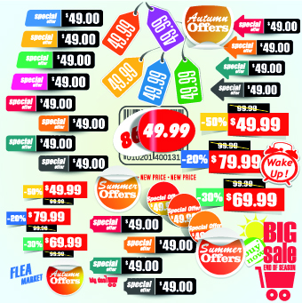 Big sale price tag creative vector 03 price creative big sale   