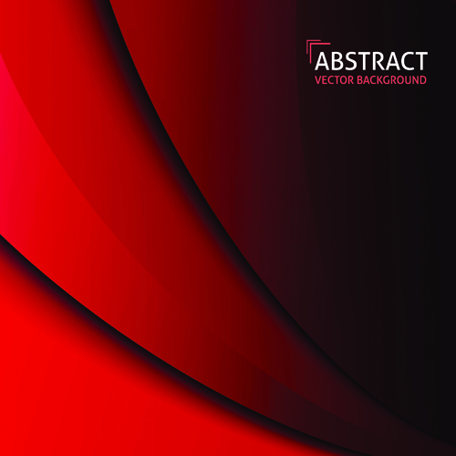Red wave abstract vector background 04 wave Vector Background background Abstract vector abstract   