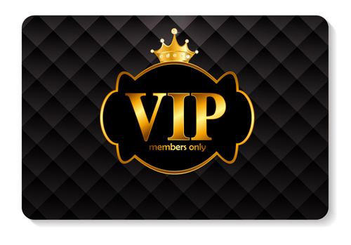 luxurious VIP members cards design vectors 12 vip member luxurious cards   