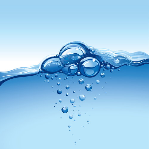 Clear water creative background vector art 03 Water creative water creative background   