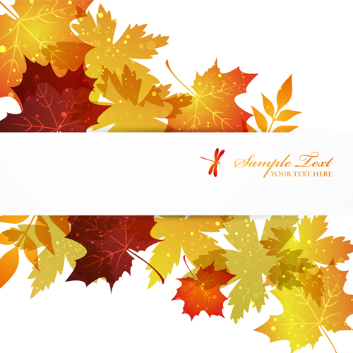 Autumn Beautiful leaves theme background vector 01 leaves leave beautiful autumn   