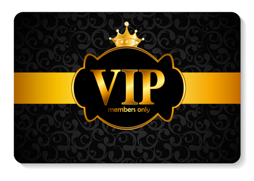 luxurious VIP members cards design vectors 20 vip member luxurious card   
