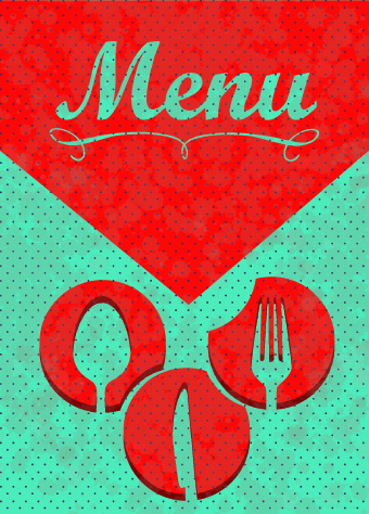 Vintage menu covers vector 03 vintage menu cover   