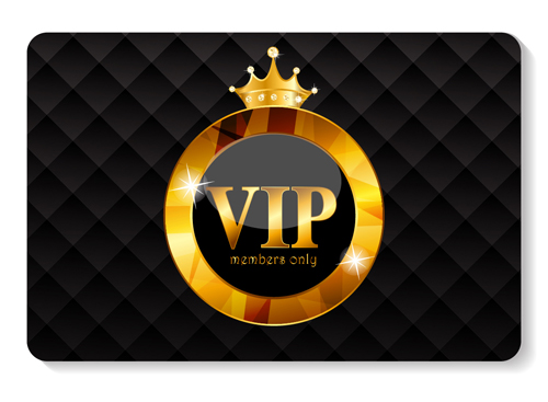 luxurious VIP members cards design vectors 16 vip member luxurious card   