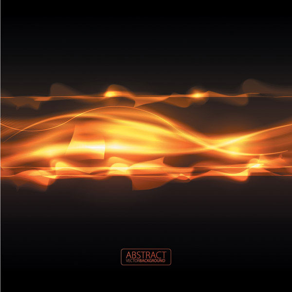 Orange glare background 2 Vector graphic Surging light dynamic dazzling colorful background   