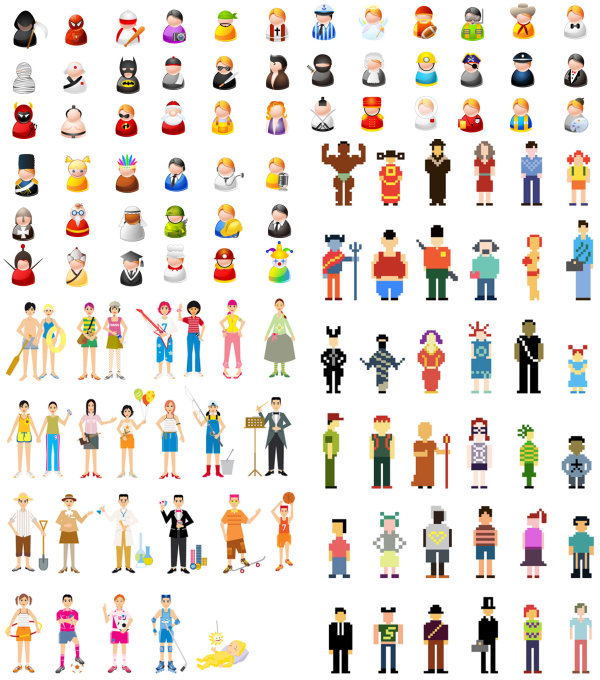 Character vector icon vector vector icon character   