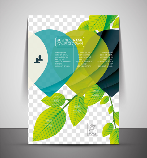 Corporate flyer cover set vector illustration 08 vector illustration flyer cover corporate   