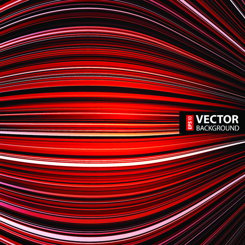 Red wave abstract vector background 02 wave Vector Background red background   