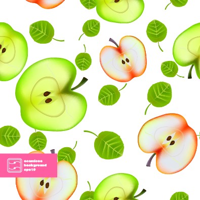 Apple seamless pattern vector 01 seamless pattern vector pattern apple   