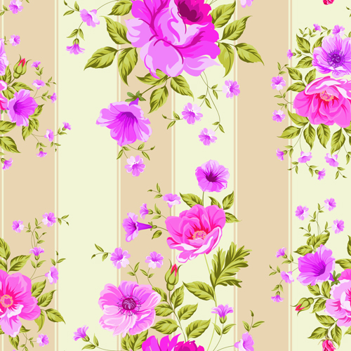 Pink roses pattern seamless vector 02 seamless roses pink pattern   