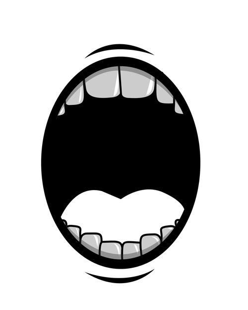 Cartoon mouth and teeth vector set 06 teeth mouth cartoon   