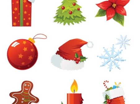 Christmas Vector icons vector icons christmas   