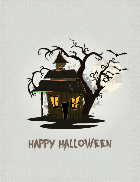 Set of halloween vintage background vector 22 vintage halloween background   