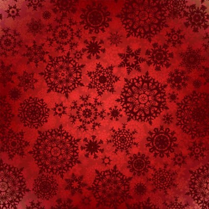 Snowflake pattern with red background vector red pattern flowers floral background   