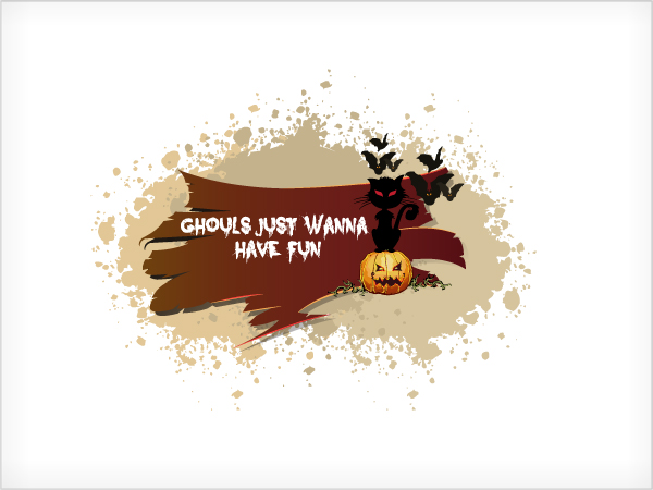 Set of halloween vintage background vector 16 vintage halloween background   