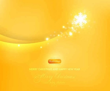 Yellow background with snow graphics vector yellow graphics background   