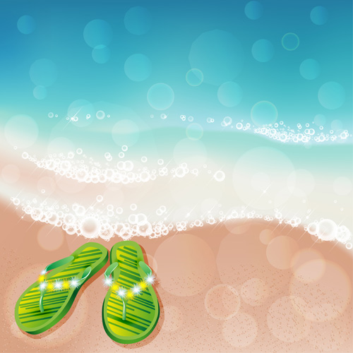 Summer sea background art 04 summer sea background   