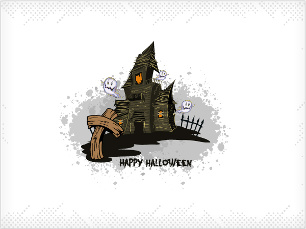 Set of halloween vintage background vector 07 vintage halloween background   