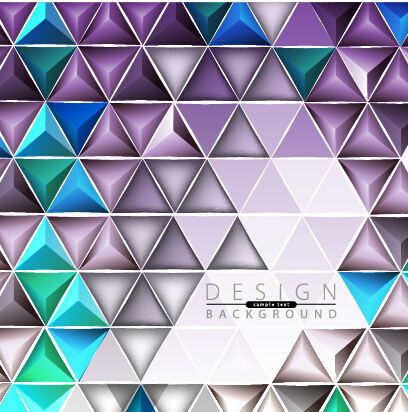 3D geometry shiny background graphic vector 03 shiny Geometry background   