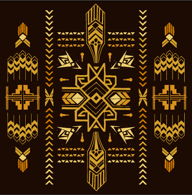 Golden deco elements art vector materoal 03 golden elements deco   