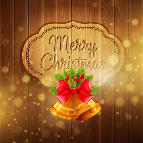 2016 Christmas wooden background vectors 08 wooden christmas background 2016   
