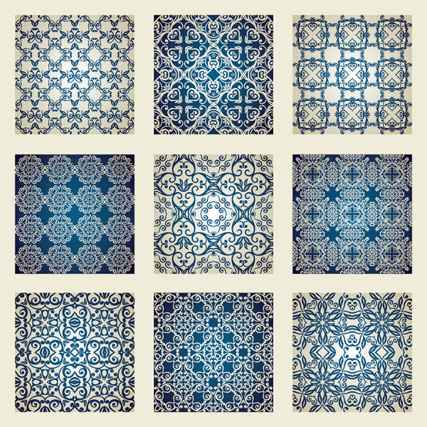 Ornate Seamless pattern vector 02 seamless pattern vector pattern patter ornate   