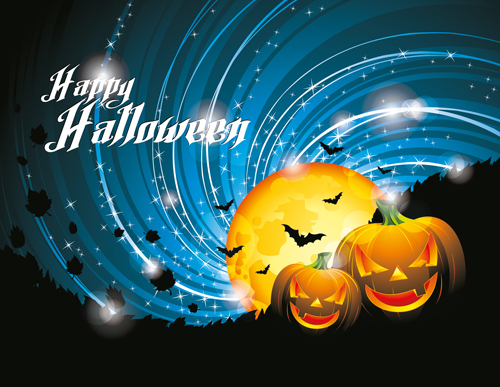 Halloween party background with pumpkin vector 01 pumpkin party halloween   