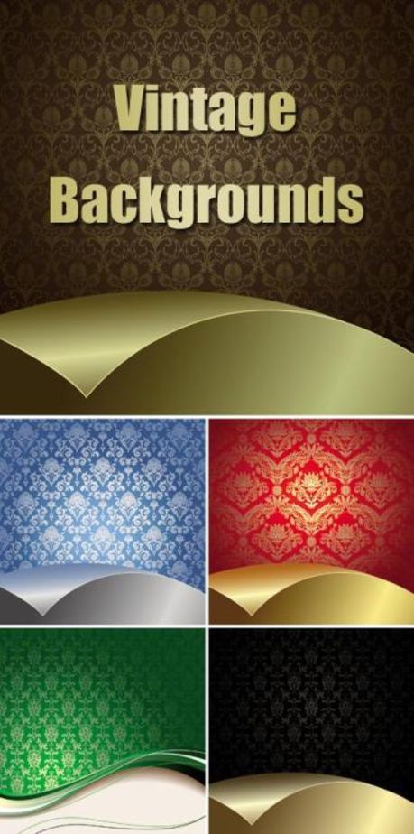 Retro background vector Retro font background   