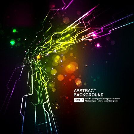 Elements of Neon abstract vector backgrounds 01 neon elements element abstract   