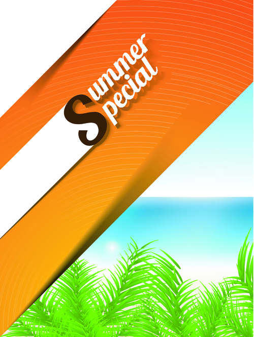 Vector poster summer holidays design 02 summer poster holidays   