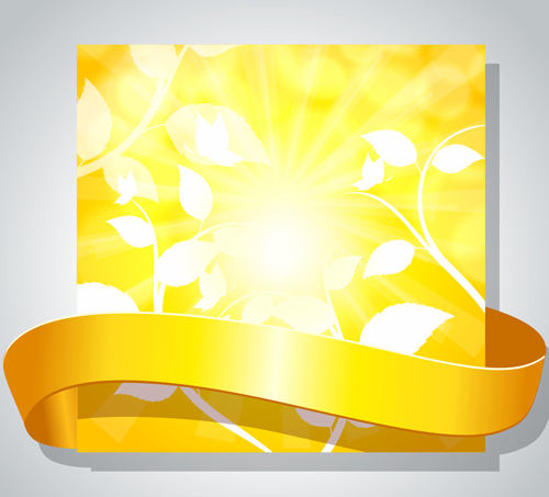 Shiny yellow background vector graphics 02 yellow background yellow shiny background vector background   