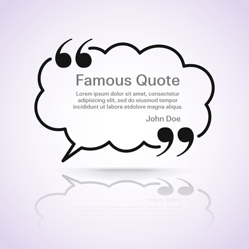 Text frames for quote vector 16 text quote frames for   